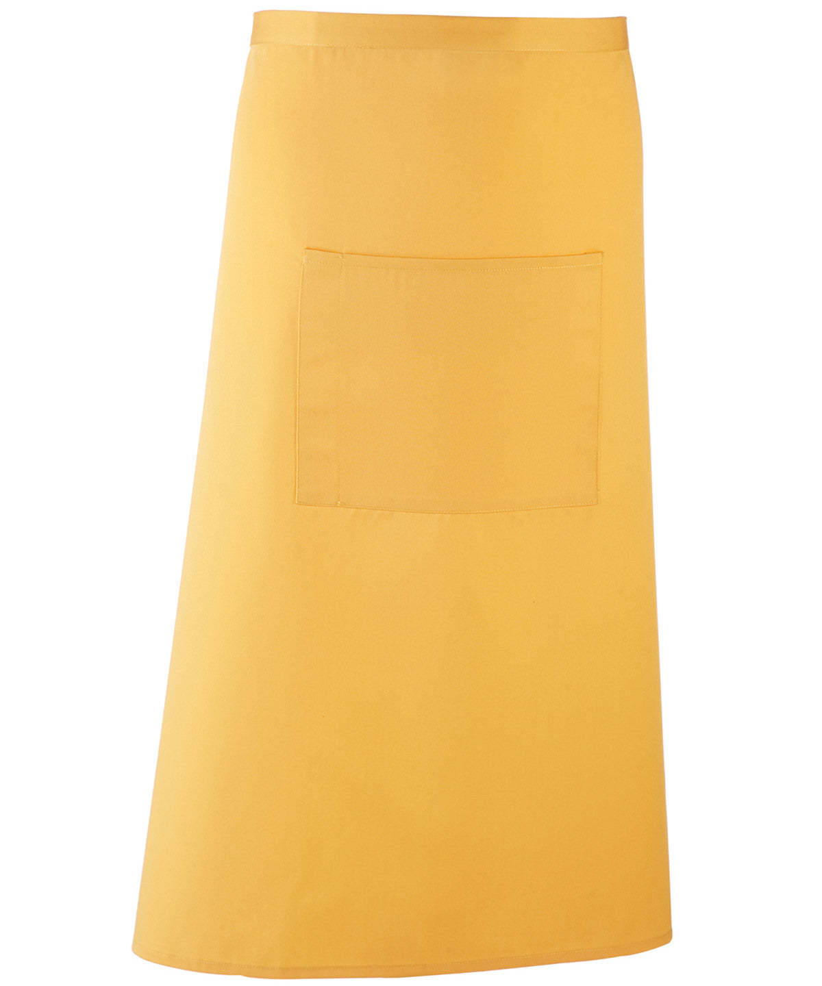 Premier PR158 Colours bar apron in Sunflower