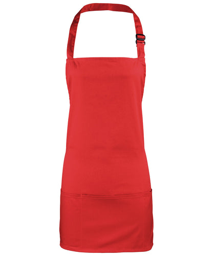 Premier PR159 Colours 2-in-1 apron in Red