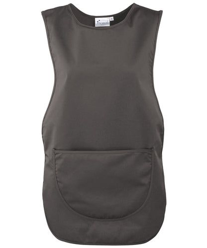 Premier PR171 Pocket tabard in Dark Grey