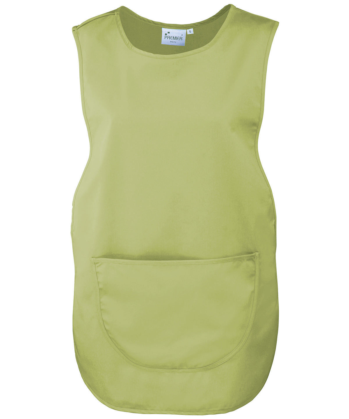 Premier PR171 Pocket tabard in Lime