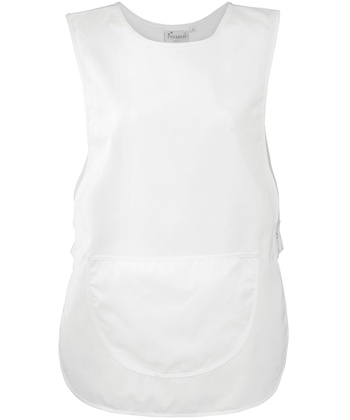 Premier PR171 Pocket tabard in White