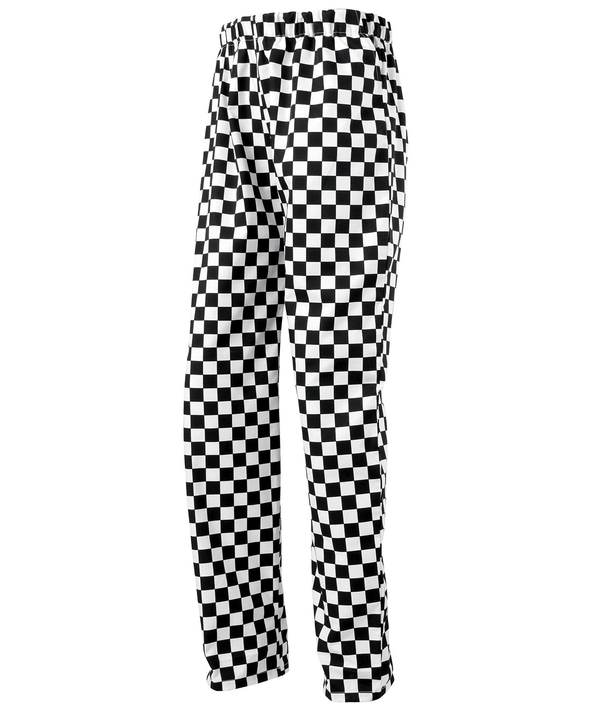 Premier PR553 Essential chef's trousers in Black/White