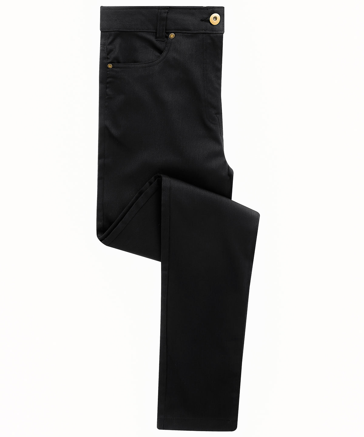 Premier PR570 Women's performance chino jeans in Black