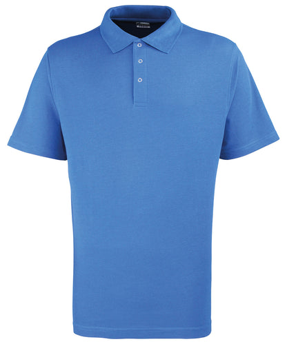 Premier PR610 Studded polo in Royal