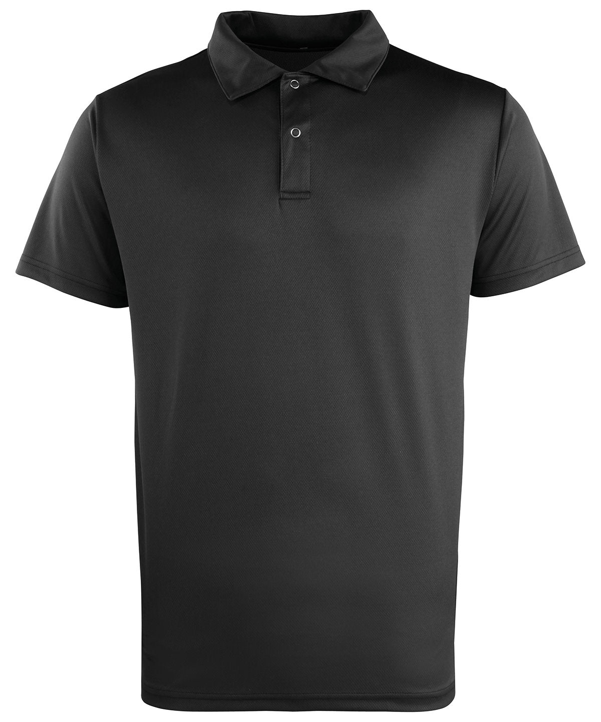 Premier PR612 Coolchecker® studded polo in Black
