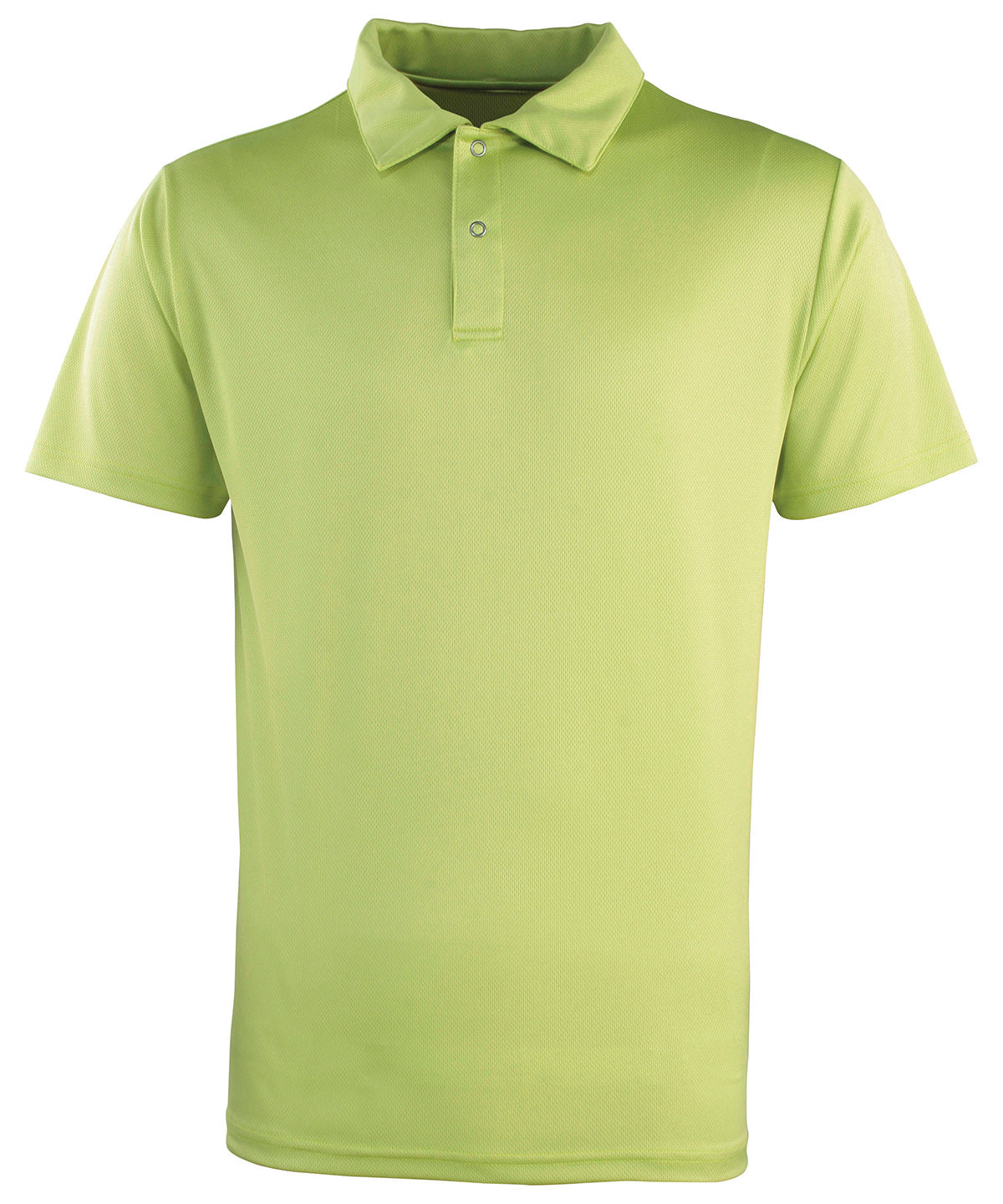 Premier PR612 Coolchecker® studded polo in Lime