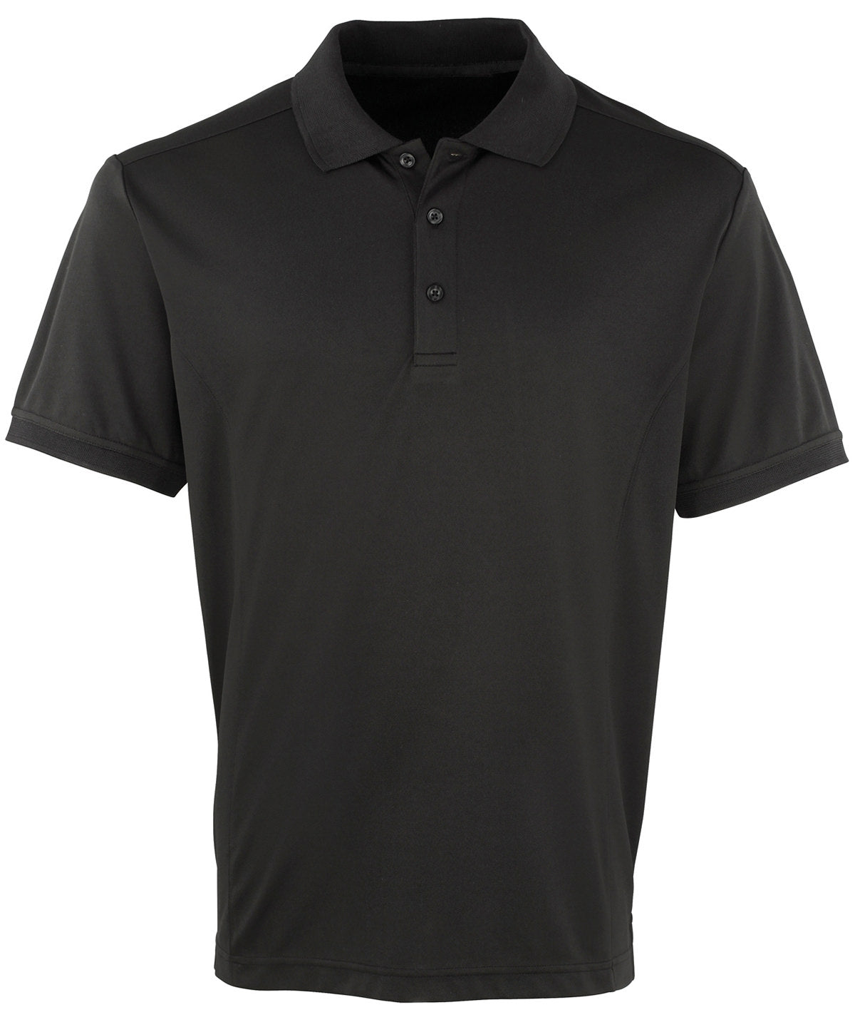 Premier PR615 Coolchecker® piqué polo in Black*