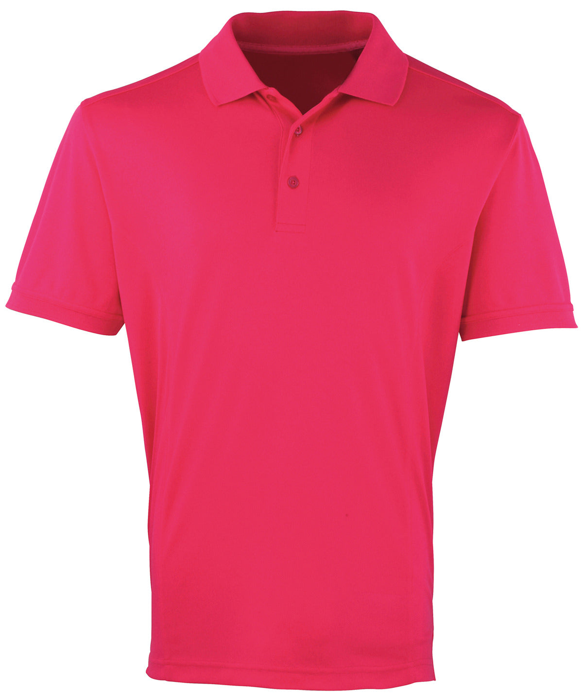 Premier PR615 Coolchecker® piqué polo in Hot Pink