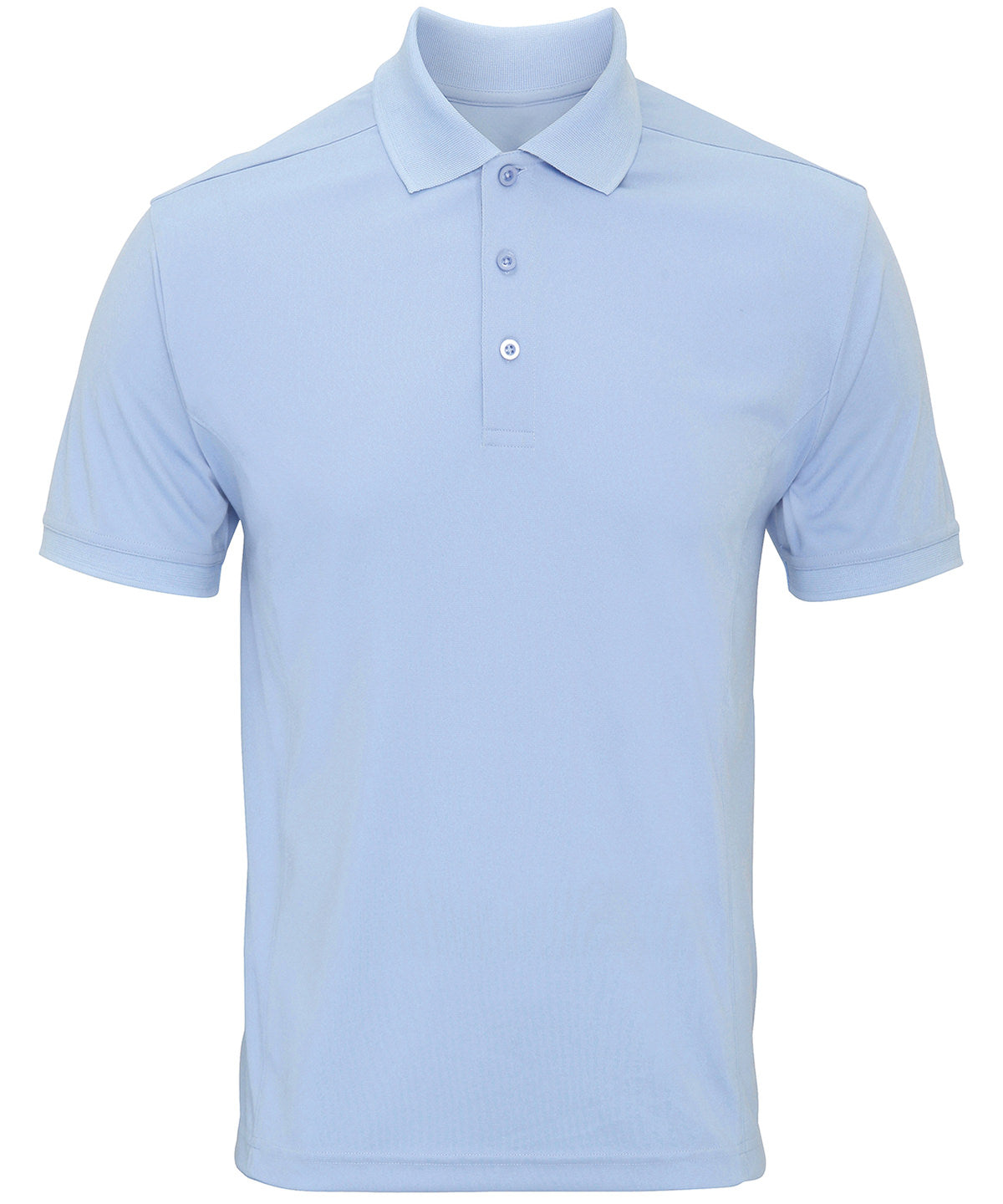 Premier PR615 Coolchecker® piqué polo in Light Blue