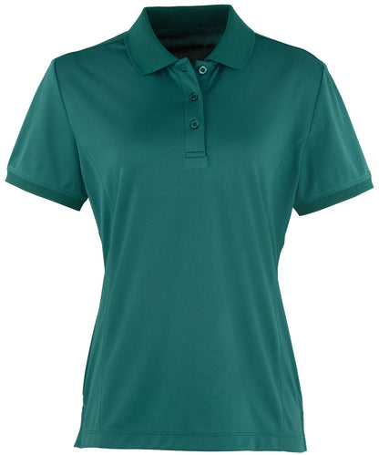 Premier PR616 Women's Coolchecker® piqué polo in Bottle