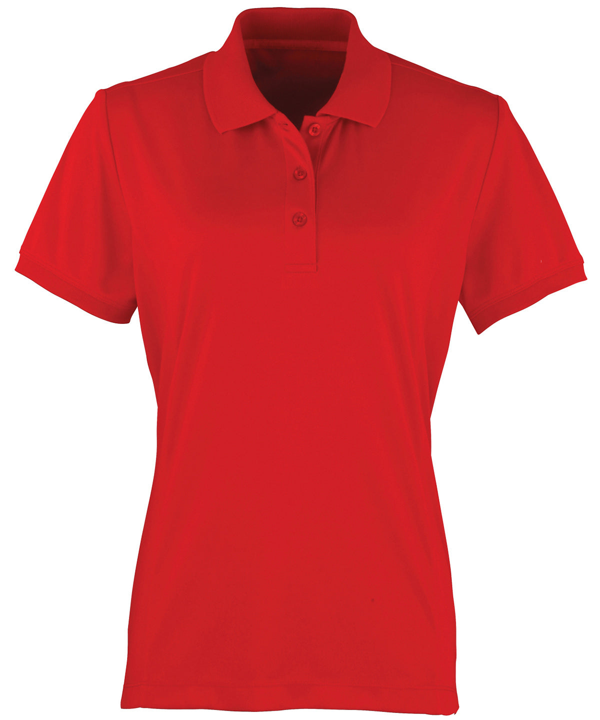 Premier PR616 Women's Coolchecker® piqué polo in Red