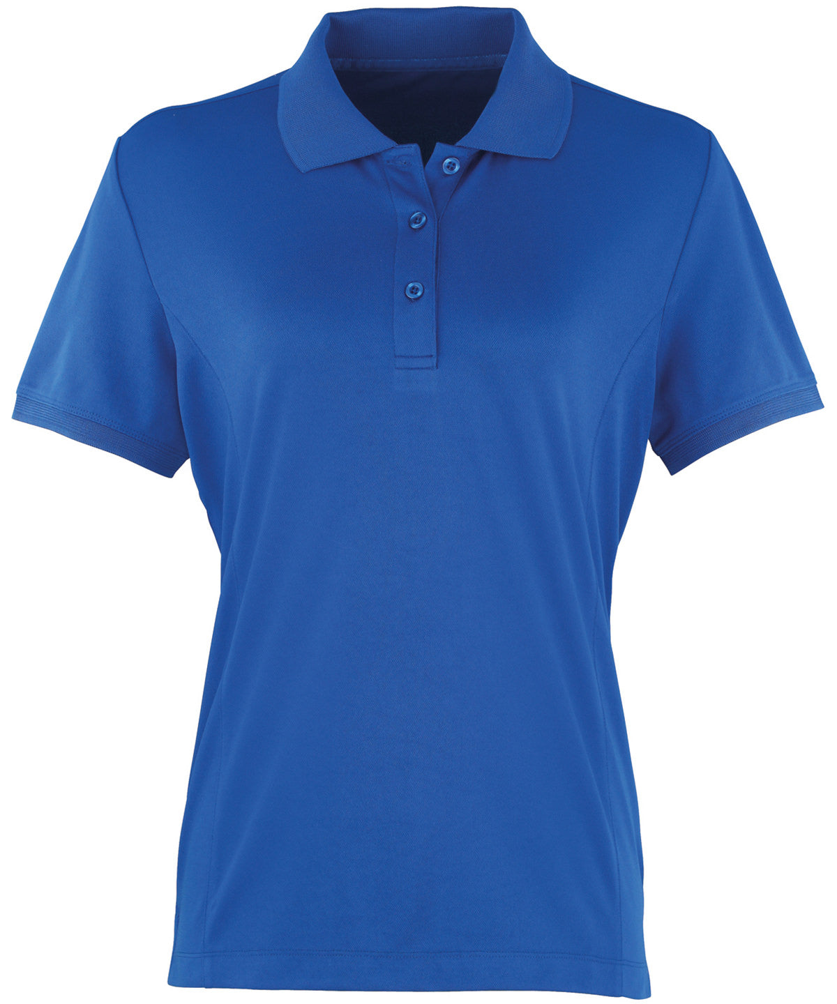 Premier PR616 Women's Coolchecker® piqué polo in Royal