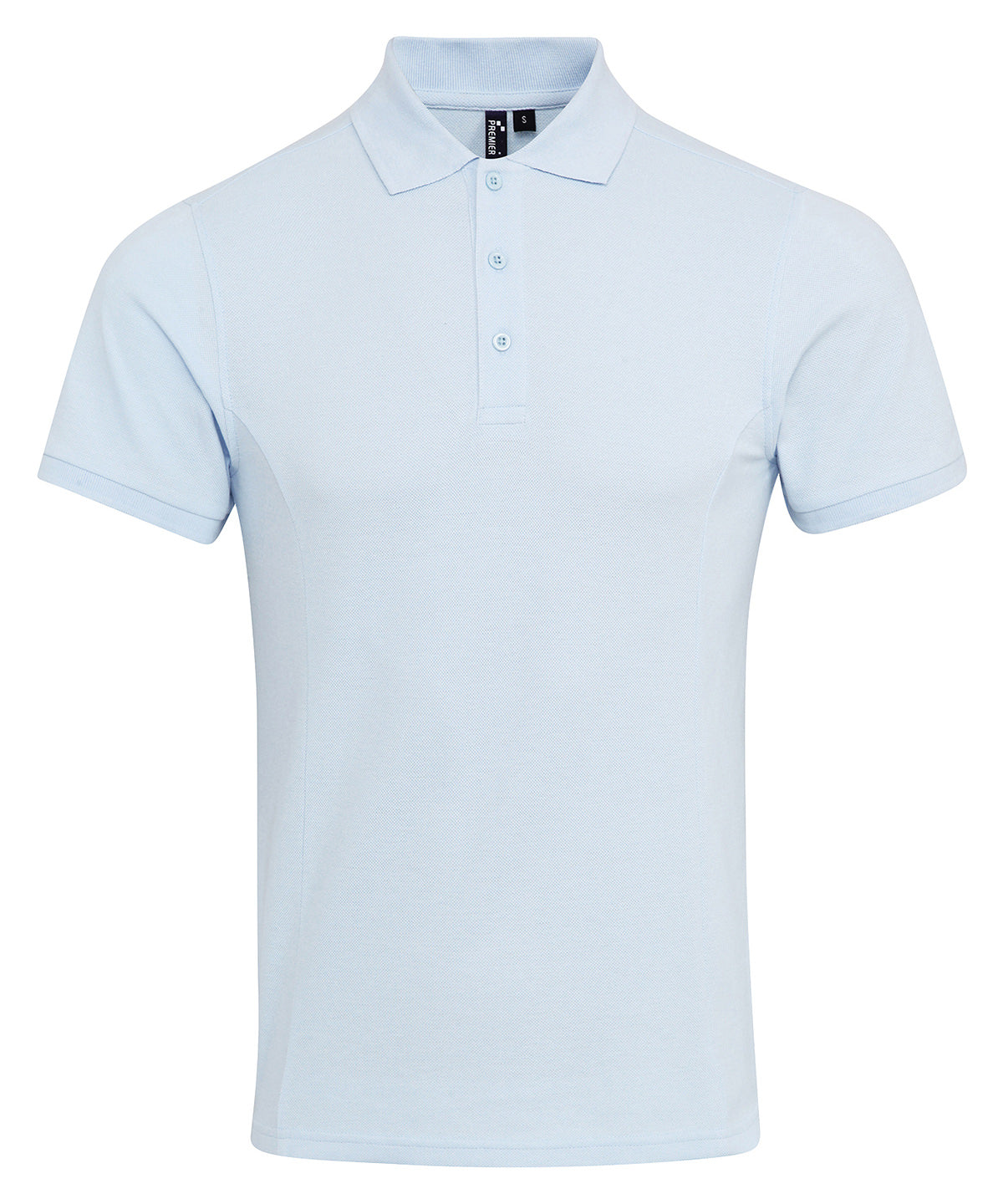 Premier PR630 Coolchecker® plus piqué polo in Light Blue