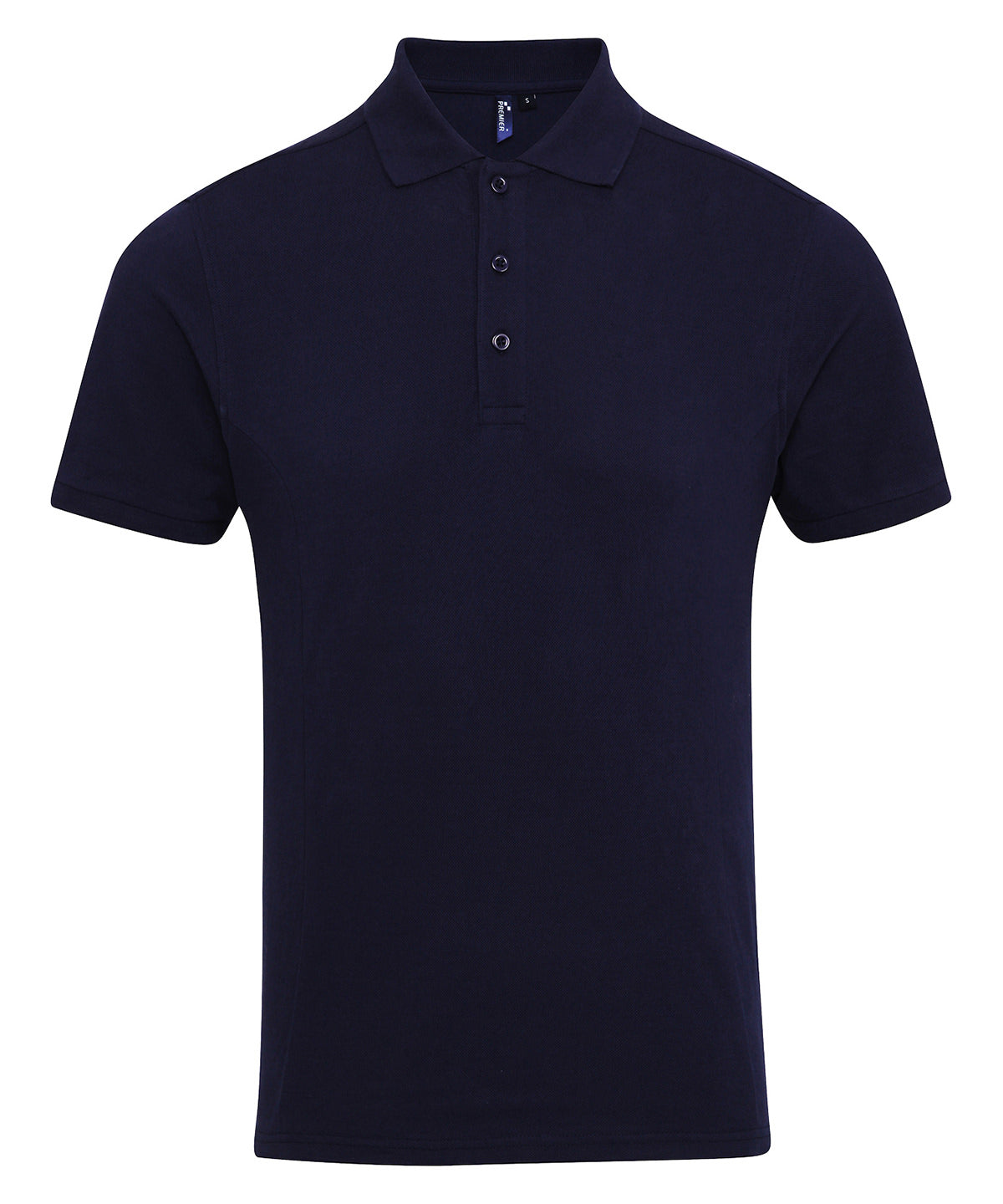 Premier PR630 Coolchecker® plus piqué polo in Navy*