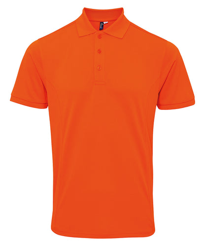 Premier PR630 Coolchecker® plus piqué polo in Orange