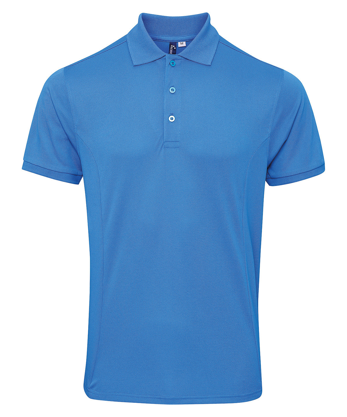 Premier PR630 Coolchecker® plus piqué polo in Sapphire