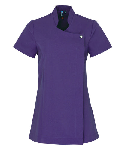 Premier PR683 Blossom beauty and spa tunic in Purple