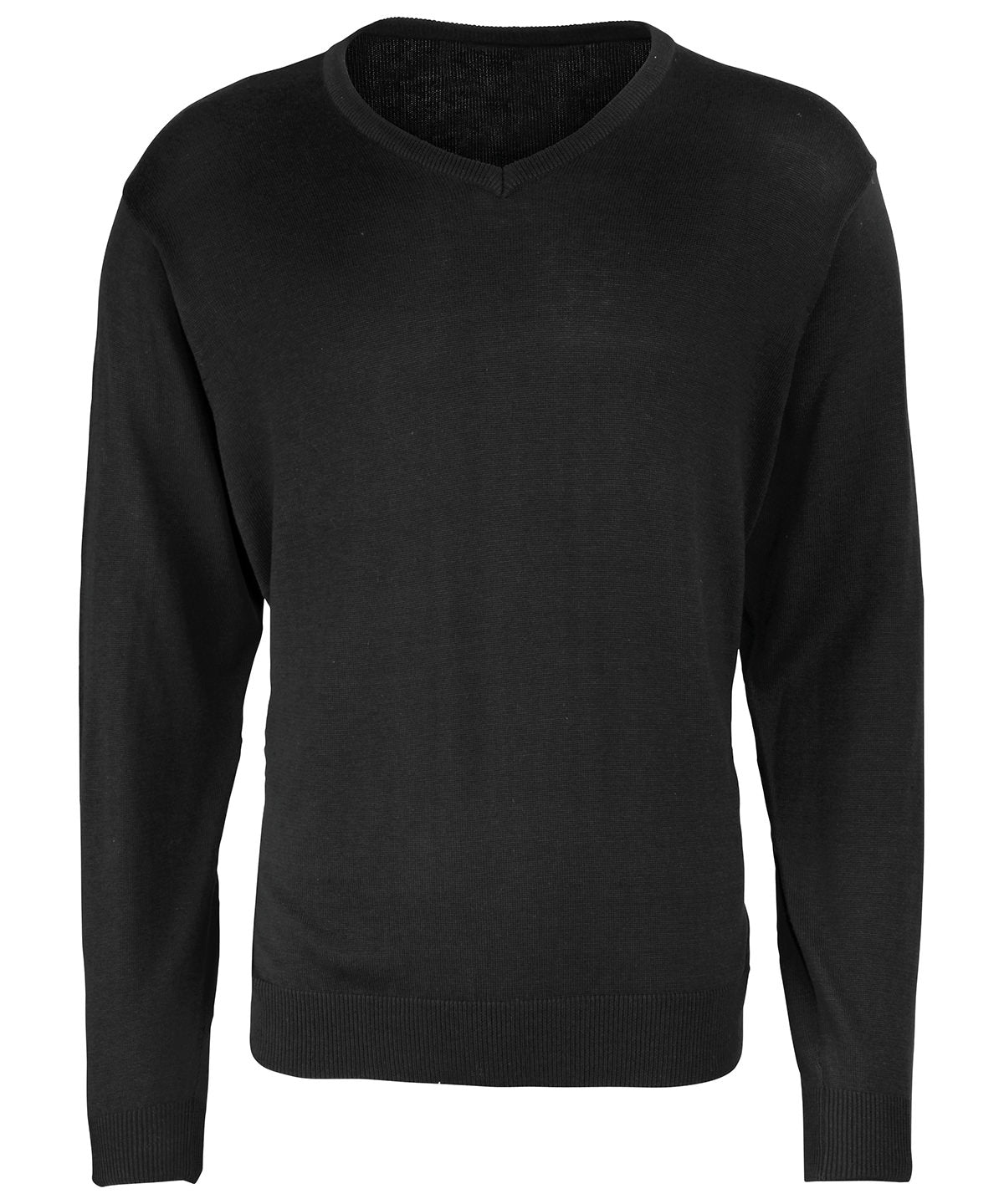 Premier PR694 V-neck knitted sweater in Black*