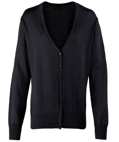Premier PR697 Women's button-through knitted cardigan