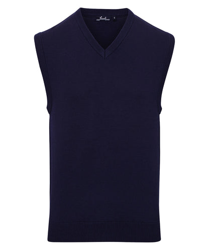 Premier PR699 Sleeveless knitted sweater in Navy