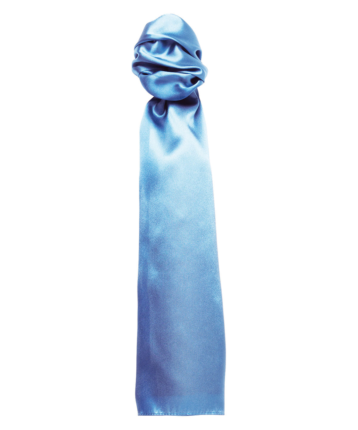 Premier PR730 Scarf - plain in Mid Blue