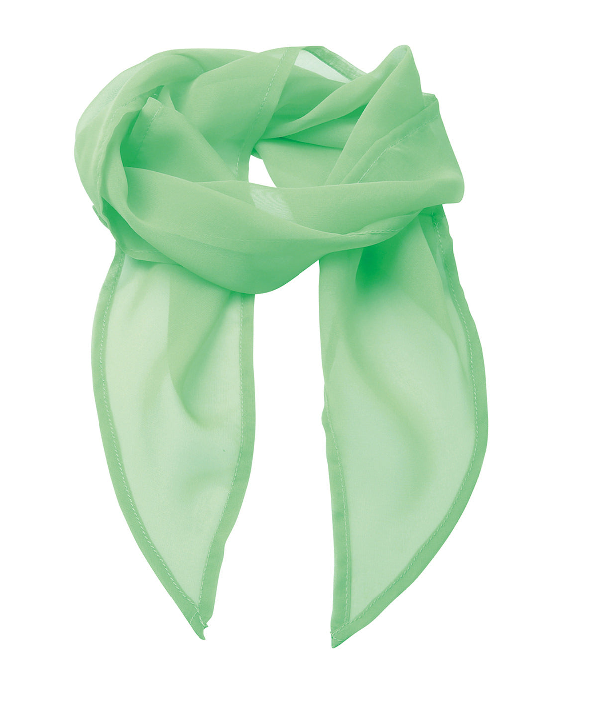Premier PR740 'Colours' Chiffon scarf in Apple