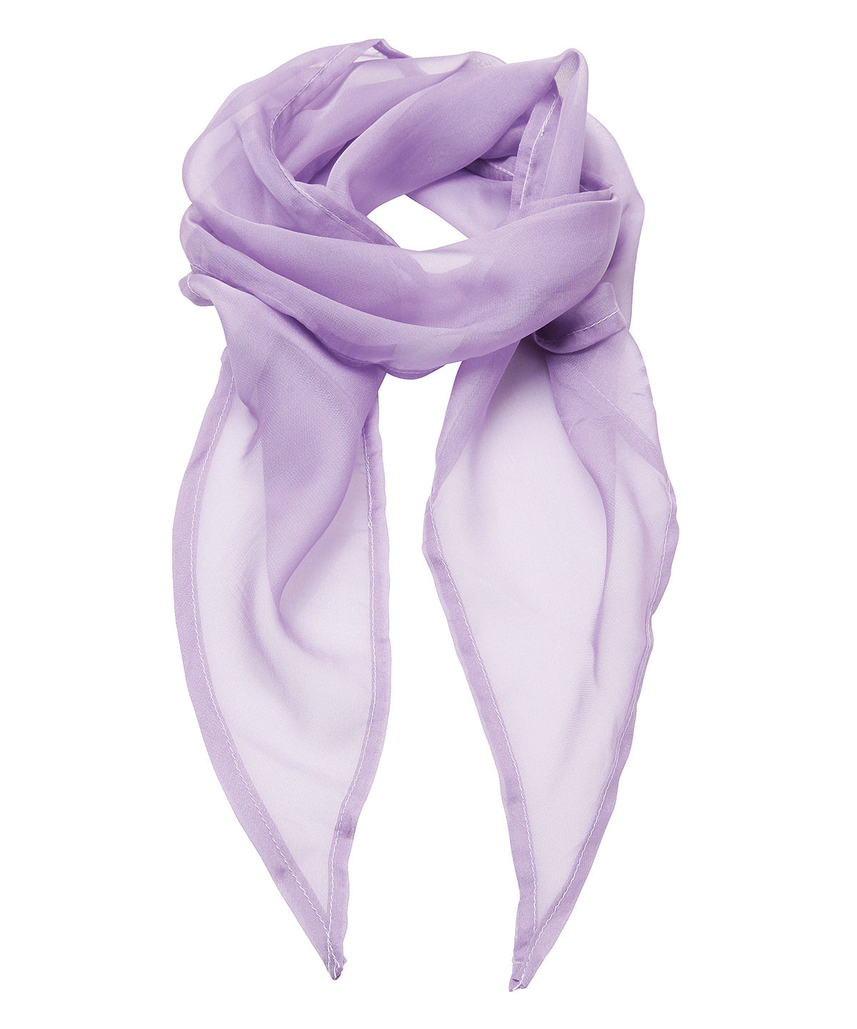 Premier PR740 'Colours' Chiffon scarf in Lilac
