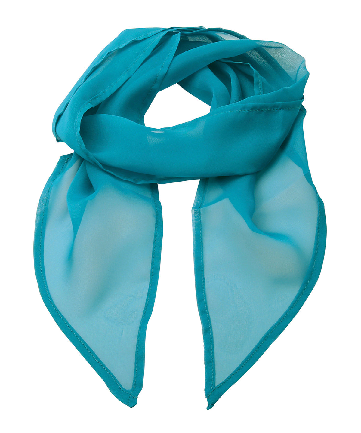 Premier PR740 'Colours' Chiffon scarf in Teal