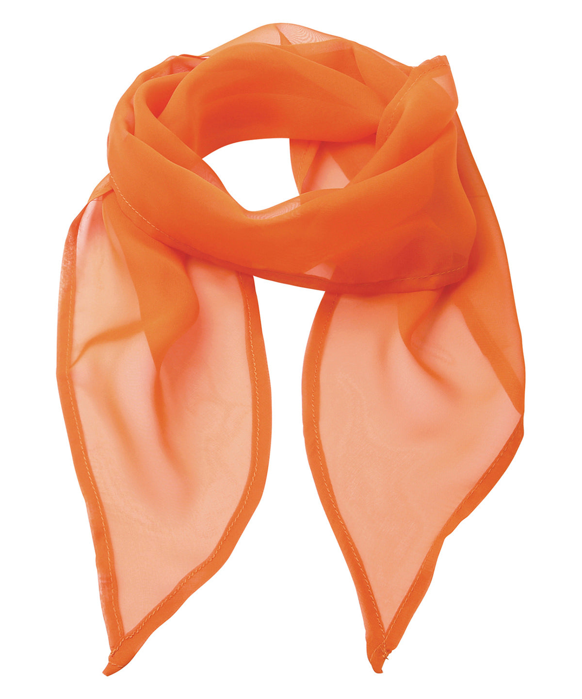 Premier PR740 'Colours' Chiffon scarf in Terracotta