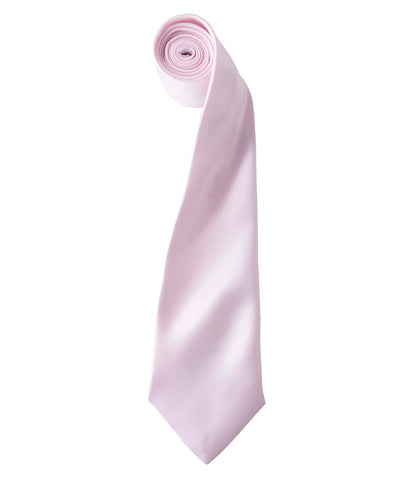 Premier PR750 'Colours' satin tie in Pink