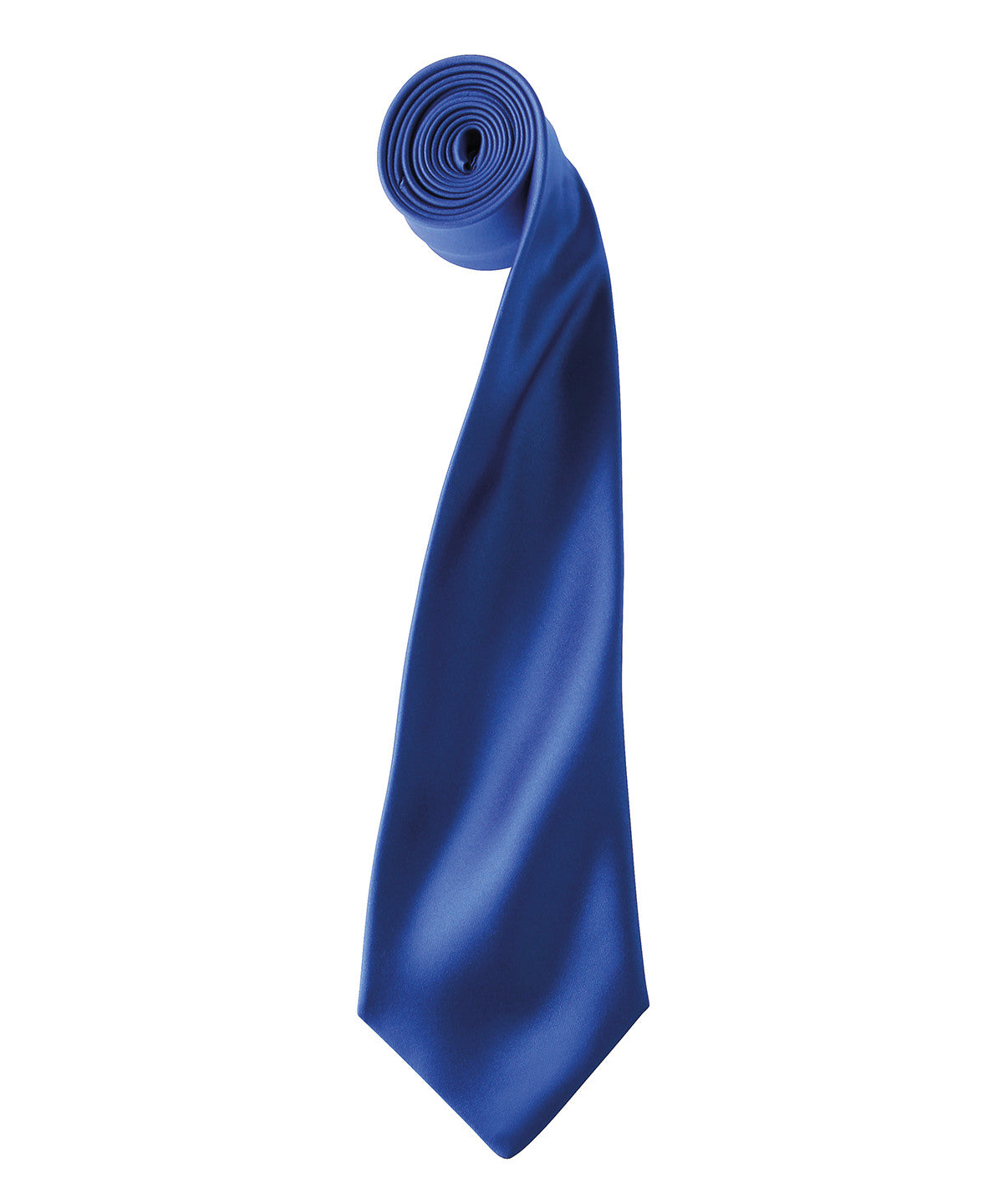 Premier PR750 'Colours' satin tie in Royal