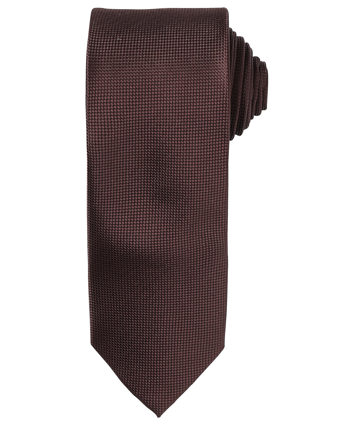 Premier PR780 Micro waffle tie in Brown