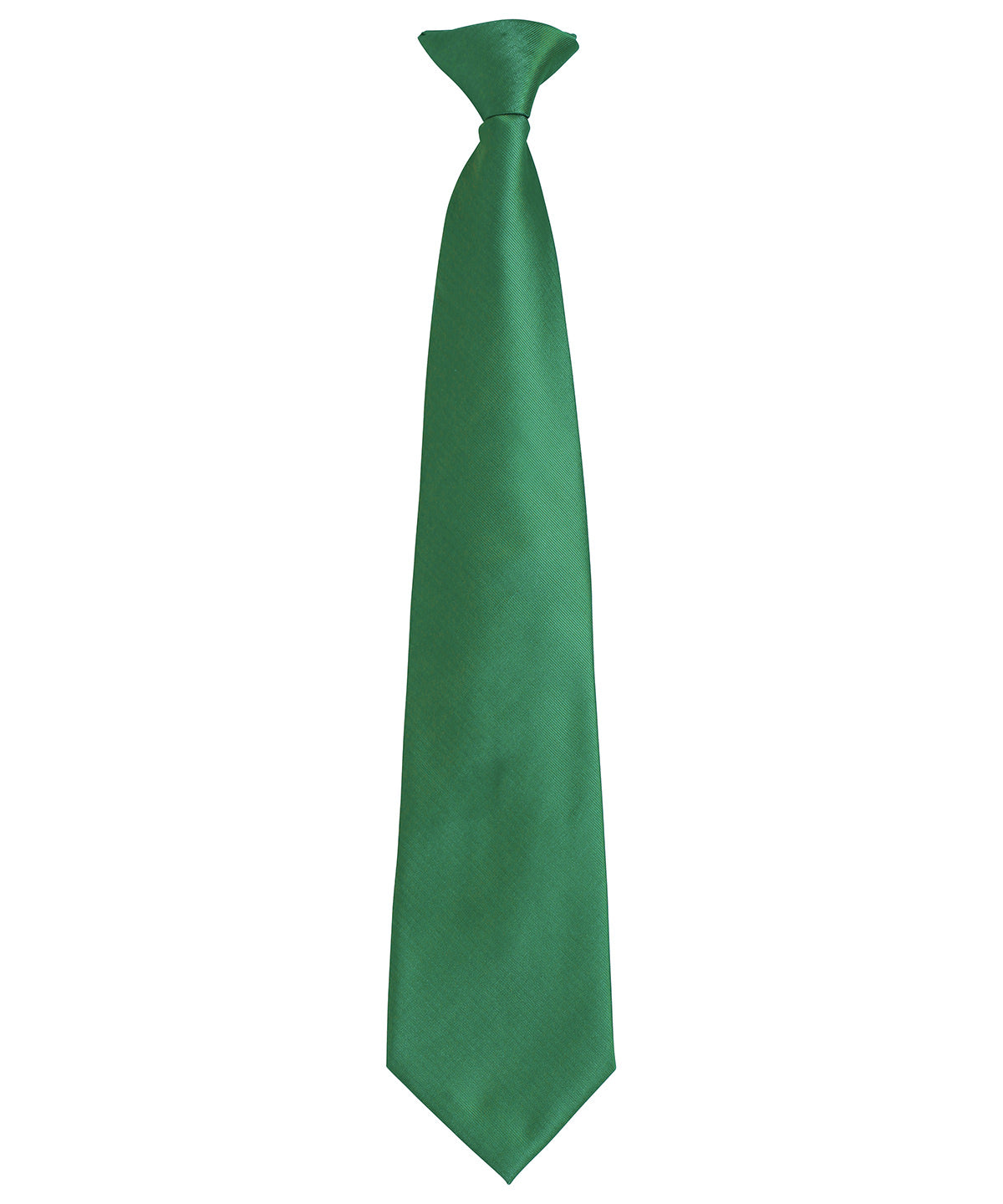Premier PR785 'Colours Originals' fashion clip tie in Emerald