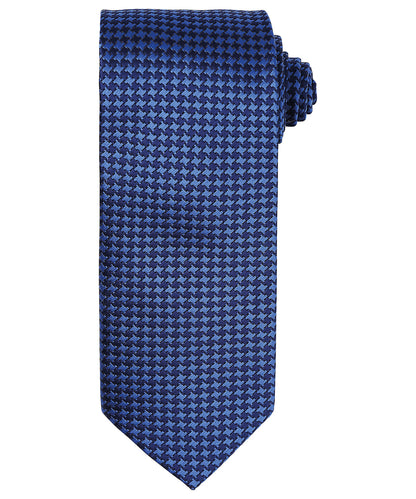 Premier PR787 Puppy tooth tie in Royal