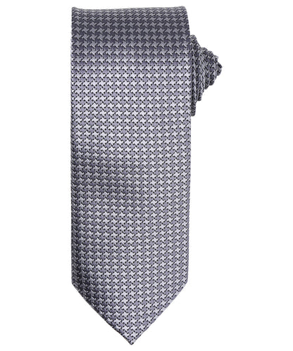 Premier PR787 Puppy tooth tie in Silver