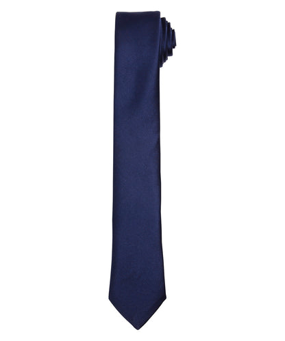 Premier PR793 Slim tie in Navy