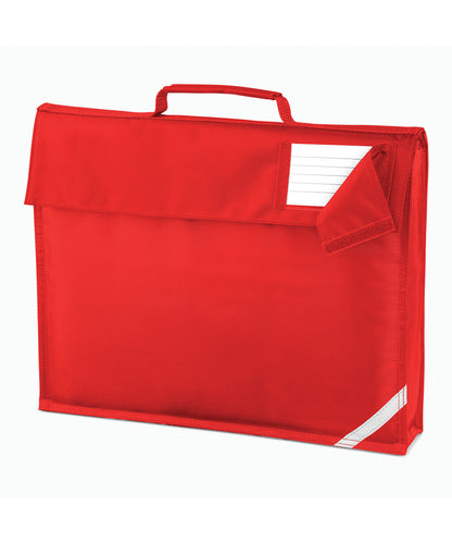 Quadra QD051 Junior book bag in Bright Red