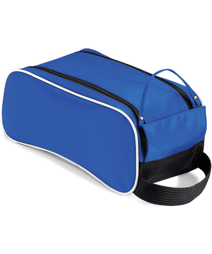 Quadra QD076 Teamwear shoe bag in Bright Royal/Black/White