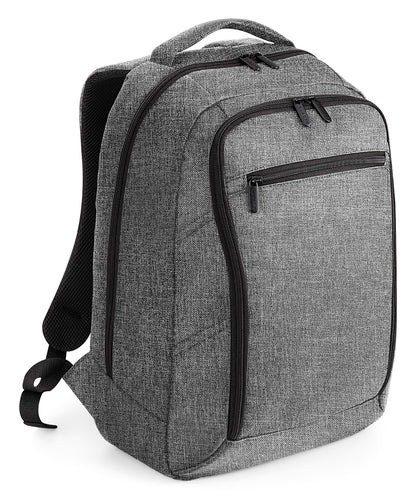 Quadra QD269 Executive digital backpack in Grey Marl