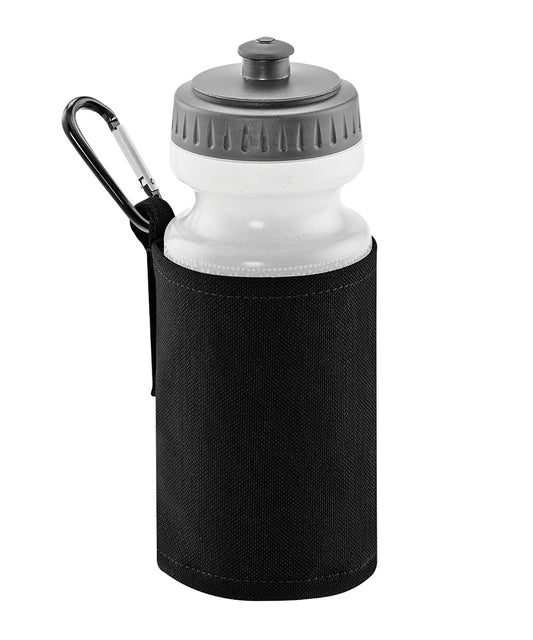 Quadra QD440 Water bottle and holder in Black