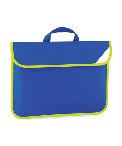 Quadra QD452 Enhanced-viz book bag in Bright Royal