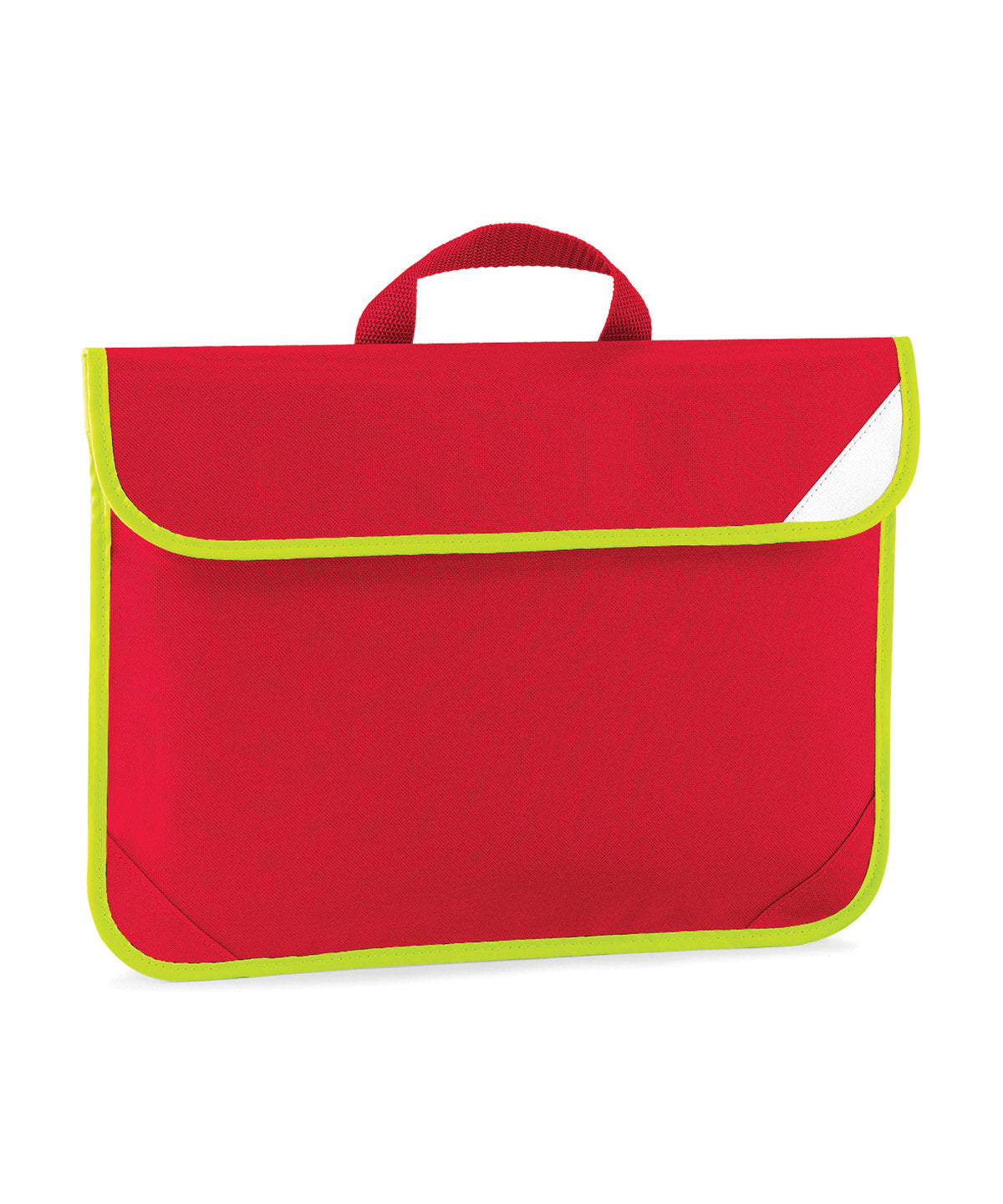 Quadra QD452 Enhanced-viz book bag in Classic red