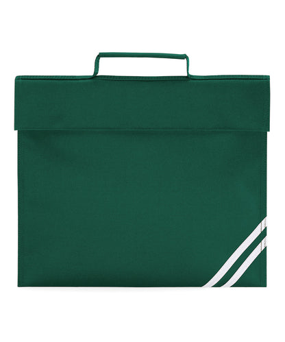 Quadra QD456 Classic book bag in Bottle Green