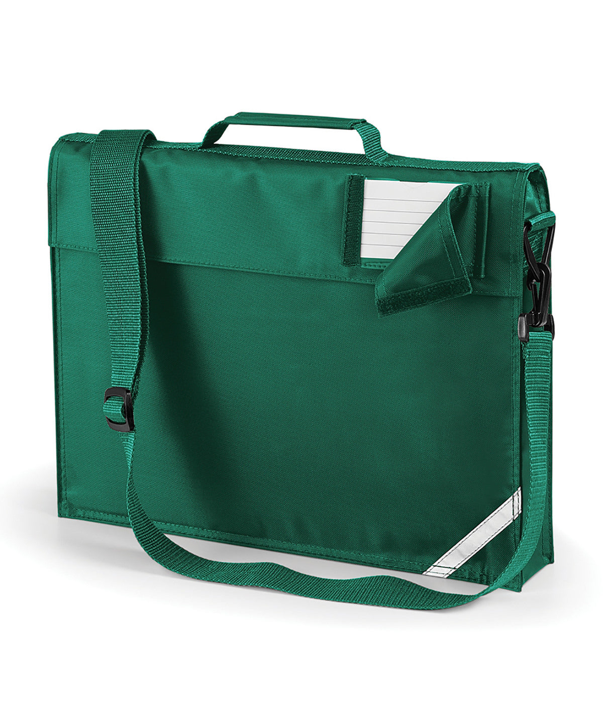 Quadra QD457 Junior book bag with strap in Bottle