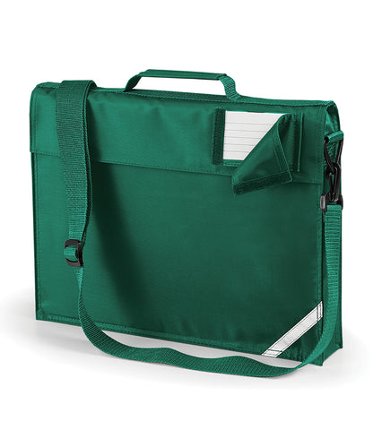 Quadra QD457 Junior book bag with strap in Bottle