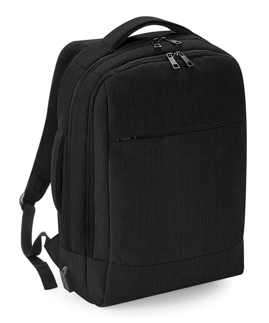 Quadra QD990 Q-Tech charge convertible backpack in Black