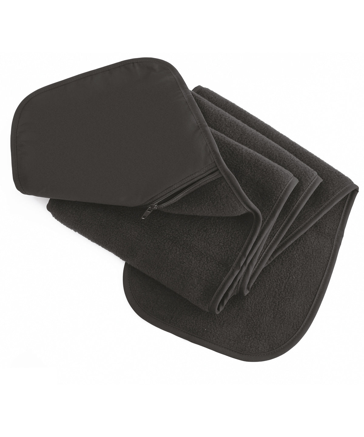 Result Winter Essentials R100A Polartherm™ fleece scarf with zip pocket in Grey