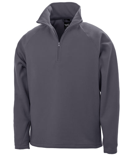 Result Core R112X Core microfleece top in Charcoal