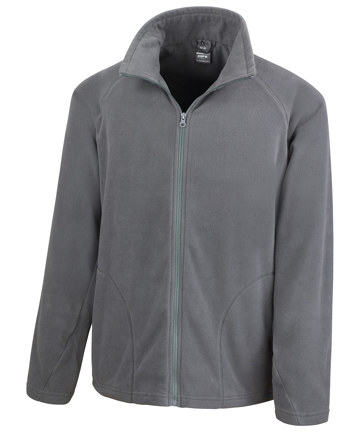 Result Core R114X Core microfleece jacket in Charcoal