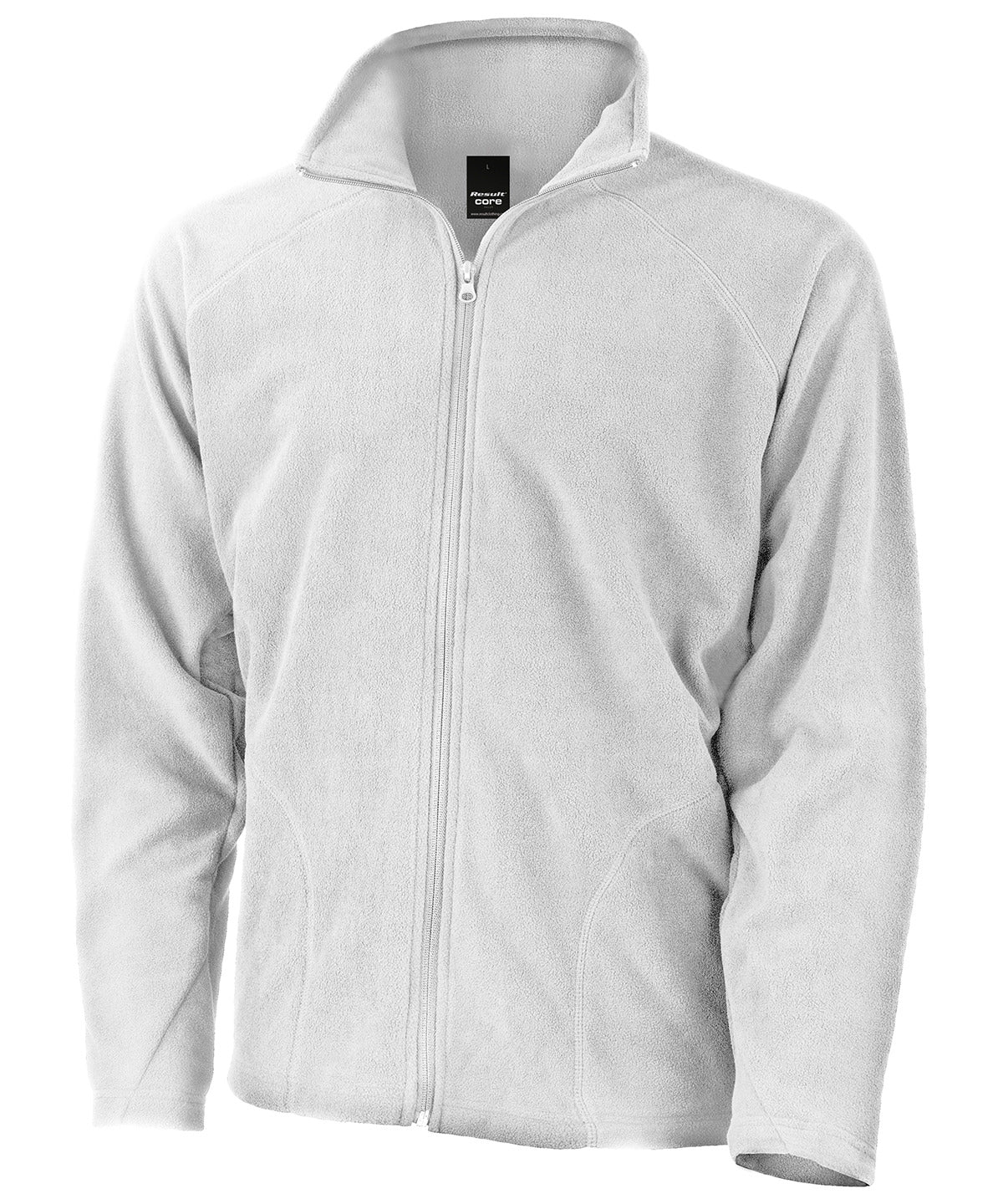 Result Core R114X Core microfleece jacket in White